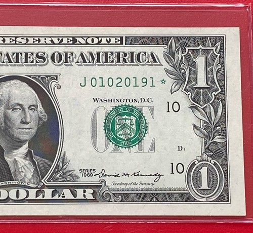 1969 star note dollar bill - $1,